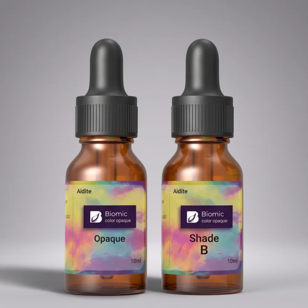 Refil Opaco Biomic — Set B 10 ml — Refil do Sistema Opaco de Cor Biomic · tom B