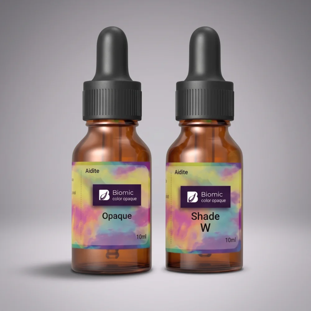 Refil Opaco Biomic — Set W 10 ml — Refil do Sistema Opaco de Cor Biomic · tom W