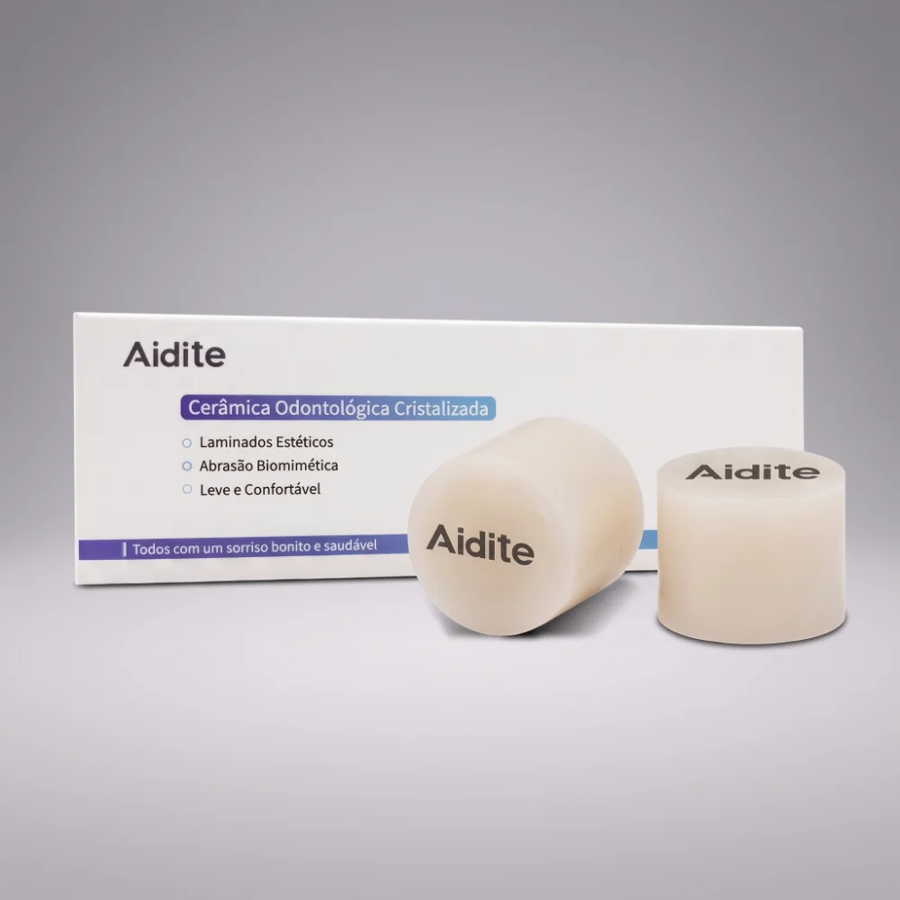 Pastilha de Dissilicato Aidite CAMEO — Pastilha para injeção · 12,5 × 10 mm