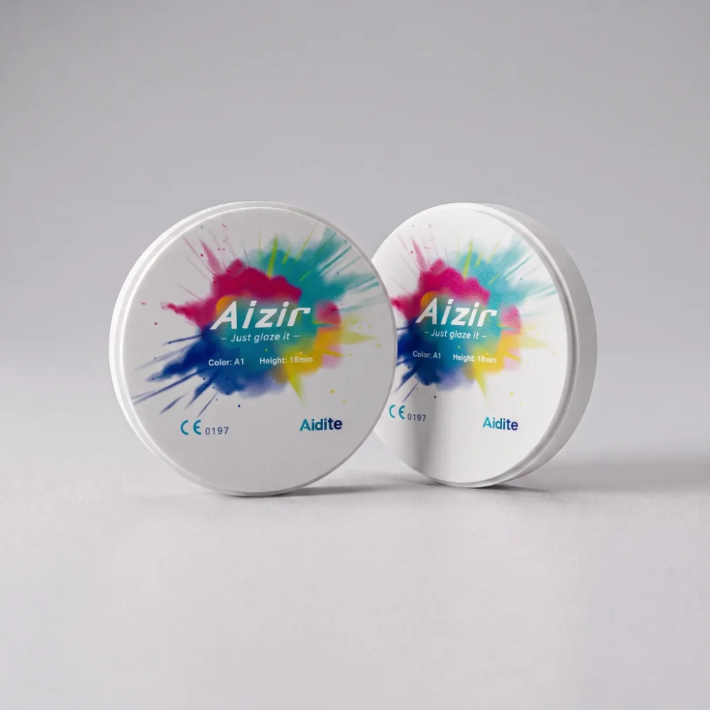 Disco de Zircônia AiZir Multilayer — Multicamadas versátil · Ø 98 mm